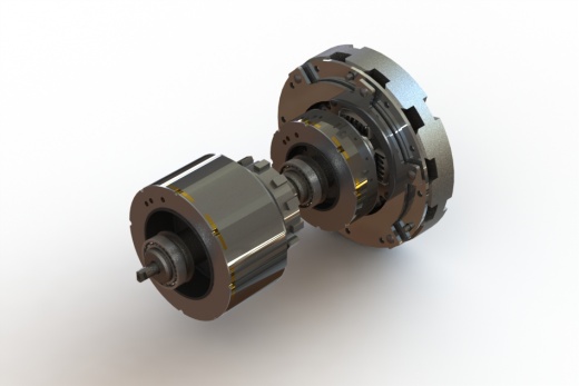 电子无级变速器（eCVT）3D缩略图